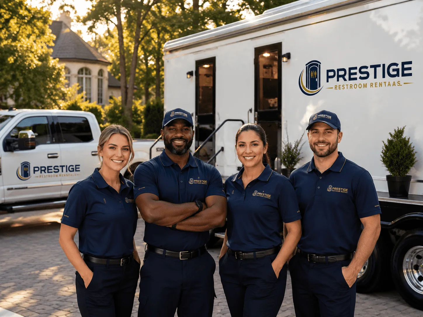 Trusted Luxury Portable Restrooms company in Arma, KS